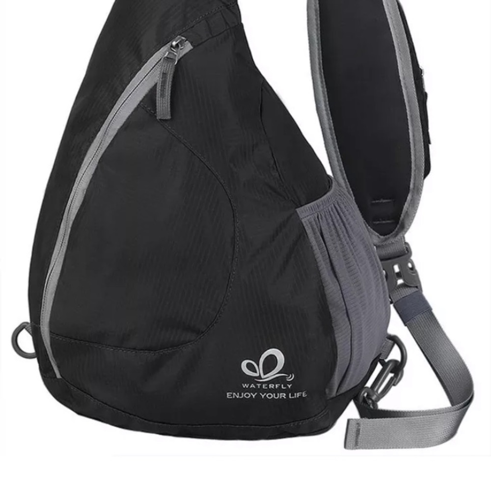 WATERFLY Sling Chest Backpacks Shoulder Triangle - Picture 2 of 7